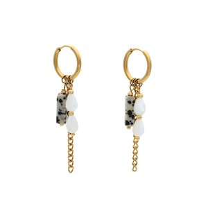 Pendientes cadena dalmata